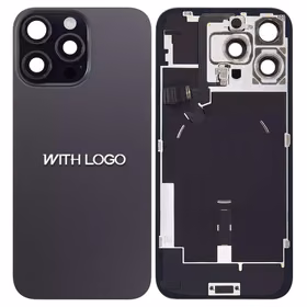 Galinis dangtelis skirtas iPhone 16 Pro Max / Black Titanium / (All parts included) / OEM