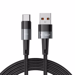 Tech-Protect UltraBoost кабель USB-C USB-C 66W 6A 2м - серый
