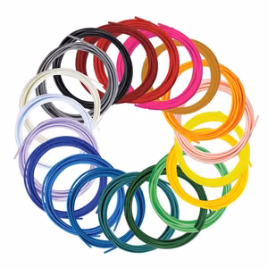 3Doodler Filament FLOW 20 PLA 20 Farben Nachfüllpack Polilatinė rūgštis (PLA) Juoda, Mėlyna, Tamsiai Žalia, Tamsiai rožinė, Auksas, Žalia, Alyvų, Navy, Oranžinė, Rožinė, Permatomas, Balta, Geltona