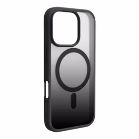 Puro Gradient Magnetinis silikoninis dėklas telefonui iPhone 16 Pro - juodas
