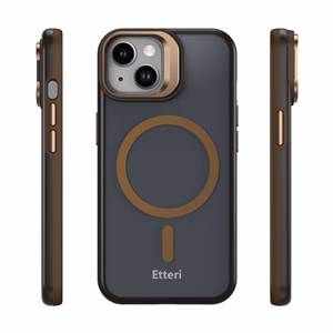 Etteri Morning Fog dėklas for iPhone 13 6,1" rudas