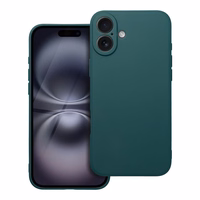 Matinis dėklas telefonui IPHONE 16 Plus - tamsiai žalias