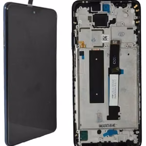 LCD ekranas Xiaomi Mi 10T Lite 5G su jutikliniu ekranu su rėmeliu Pearl Grey/Tarnish originalus (naudotas Grade B)