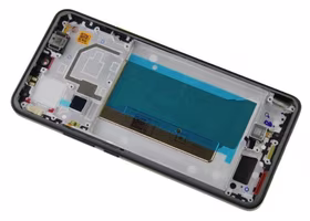 Ekranas Xiaomi 13T 5G/13T Pro 5G su lietimui jautriu stikliuku ir rėmeliu Black OLED