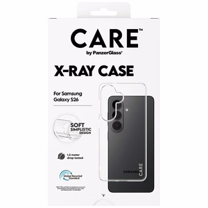 CARE by PanzerGlass X-Ray dėklas Samsung Galaxy S26 - skaidrus