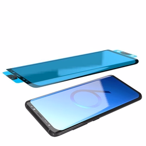 3D Kraštas Nano Flexi stiklas hibridinis pilnas apsauginis stiklas su rėmeliu Samsung Galaxy S21+ 5G (S21 Plus 5G) juodas