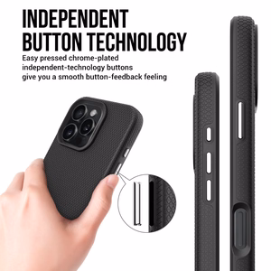 Dėklas Perfectionists Triangle Mag Case Apple iPhone 15 Pro Max juodas
