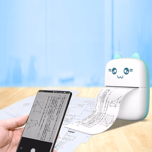 HURC9 Bluetooth Mini Kitty terminis spausdintuvas su programėle - mėlyna