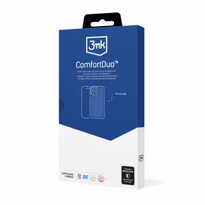 Dėklo ir apsauginio stikliuko rinkinys 3mk ComfortDuo Clear Apple iPhone 11