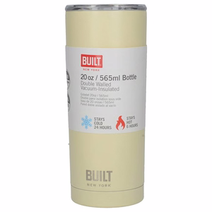 BUILT vakuuminis termopuodelis, 20 oz, vanilės spalvos