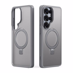 Dėklas Dux Ducis Yind Magnetic Stand Samsung S948 S26 Ultra pilkas