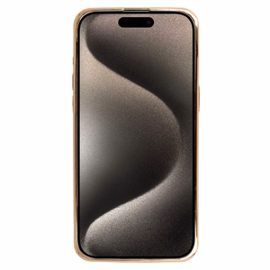 Bling Magnetinis dėklas telefonui Iphone 16 Pro auksinis