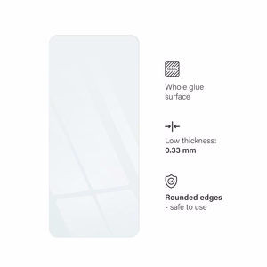 Apsauginis stiklas (m) - mėlynas (m) - XIAOMI Redmi Note 10