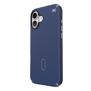 Speck Presidio2 Pro dėklas su MagSafe ir ClickLock, skirtas iPhone 16 Plus, „Coastal Blue/Dust Grey“