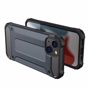 Hybrid Armor dėklas iPhone 14 Plus šarvuotas hibridinis dangtelis mėlynas