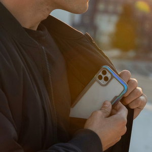 Raptic X-Doria Shield dėklas iPhone 14 Pro Max šarvuota juoda danga