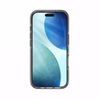 ZAGG Santa Cruz Snap Magnetinis dėklas telefonui iPhone 17 – skaidrus juodas