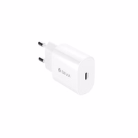 Devia wall įkroviklis Rocket PD 20W 1x USB-C baltas + laidas USB-C - Lightning