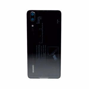Galinis dangtelis Huawei P20 juodas originalus (naudotas, Grade C)