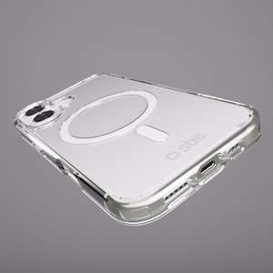 SBS Extreme Mag Dėklas su D3O technologija skirtas iPhone 17 - skaidrus