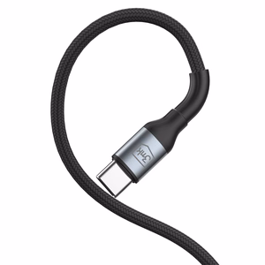 3mk Hyper Cable N-SERIES USB-C / USB-C 2m 48V/5A 240W laidas - juodas