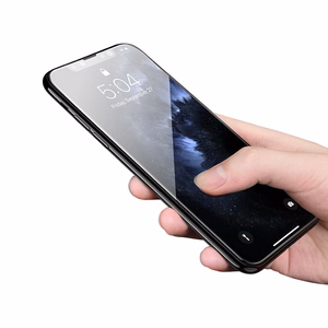 HOCO grūdintas stiklas HD 5D Guardian skydas (rinkinys 10in1) - iPhone Xr / 11 juodas (G14)
