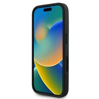 Karl Lagerfeld 3D Guminis Parašas Dėklas telefonui iPhone 16 - juodas