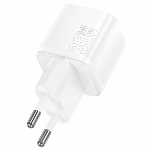 Įkroviklis Hoco N66 35W GaN USB-C baltas