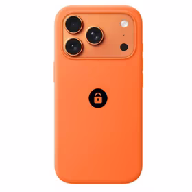 Dėklas "Silicone Case v2" iPhone 17 Pro / Oranžinis / pakuotėje