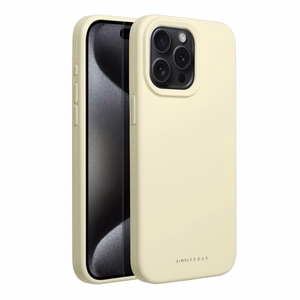 Roar Cloud Skin silikoninis dėklas iPhone 15 Pro Max Light Yellow