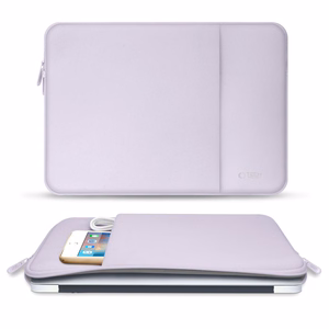 Tech-Protect neopreninis nešiojamojo kompiuterio dėklas 15-16" - violetinis