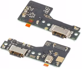 Lanksčioji jungtis Xiaomi Redmi 13 4G/Redmi 13 5G/Poco M6 4G įkrovimo kontakto su mikrofonu originalus (service pack)