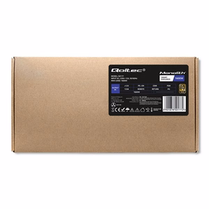 Qoltec 50177 PCI-E maitinimo šaltinis „Smart 1600W“ 80 Plus Gold - duomenų gavyba