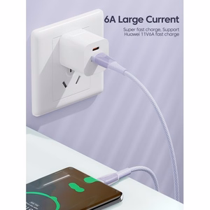 USB laidas Essager Rainbow žalias Type-C 200cm (iki 100W)