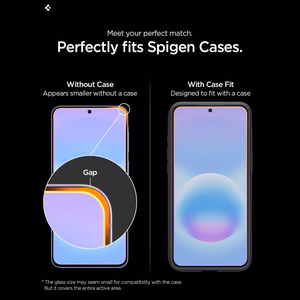 Grūdintas stiklas Spigen Glas.tr "EZ Fit PRO" 2-PACK Galaxy A57 5G Skaidrus