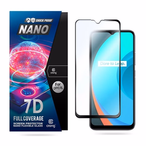 Crong 7D Nano Flexible Glass 9H hibridinis ekrano stiklas, skirtas Realme C11