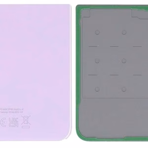 Нижняя задняя крышка для Samsung F711 Z Flip3 5G лавандовый (б/у Grade C)