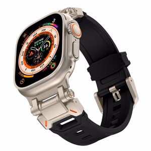 TECH-PROTECT DELTA PRO APPLE WATCH 4 / 5 / 6 / 7 / 8 / 9 / SE / ULTRA 1 / 2 (42 / 44 / 45 / 49 MM) JUODAS/TITANINIS