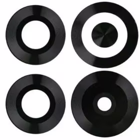 OnePlus 10T kameros stikliukas Black (only lens 4pcs) ORG