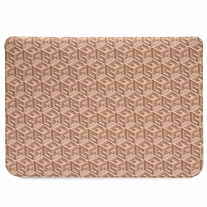 Guess GCube dryžuotas 14" nešiojamojo kompiuterio dėklas - rudas