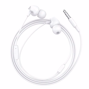 HOCO laidinės ausinės su mikrofonu M60, 3,5 mm kištuku, balotos
