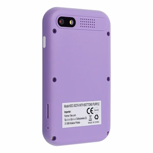 Žaidimų konsolė vaikams su IPS ekranu 2,4" su mygtukais KDC-0027A violetinė