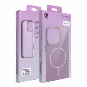 Premium blizgus magnetinis dėklas su MagSafe ir kameros valdymo mygtuku, skirtas IPHONE 16 PLUS, violetinis