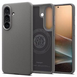 Spigen Liquid Air Mag MagSafe dėklas skirtas Samsung Galaxy S26 - pilkas