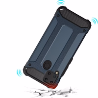 Hybrid Armor dėklas telefonui Realme 10 5G / Realme 9i 5G šarvuotas hibridinis dėklas juodas