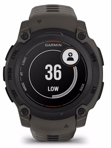 Garmin Instinct E 2,18 cm (0.86") MIP 40 mm Skaitmeninis 166 x 166 pikseliai Juoda GPS (palydovinis)