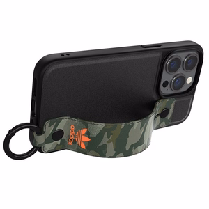 Adidas OR Dėklas telefonui su rankena iPhone 13 Pro /13 6.1" juodas-žalias/juodas-žalias 47111