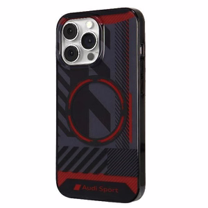 Audi IML sportinis magnetinis dėklas iPhone 13 Pro Max - juodas