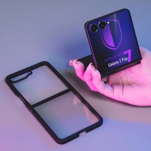 3mk Satin Armor Dėklas+ Samsung Galaxy Z Flip 7 - skaidri juoda