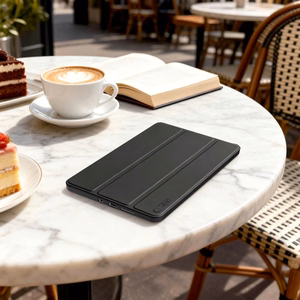Tech-Protect SmartCase dėklas su rašikliu Xiaomi Redmi Pad 2 9.7" - juodas